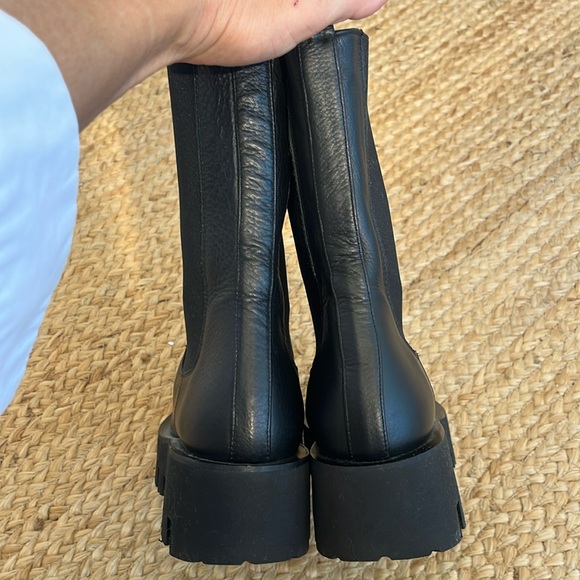 Anthropologie NWT Paloma Barcelo Combat Black Boot Day to evening elevate ❤️🌈 - Picture 9 of 12